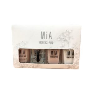 MIA Cosmetics Set of 4 nail polish french manicure