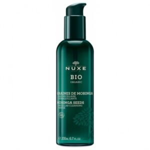 NUXE Bio Organic Agua Micelar Desmaquillante Con Semillas de Moringa 200 Ml para Todo Tipo de Piel