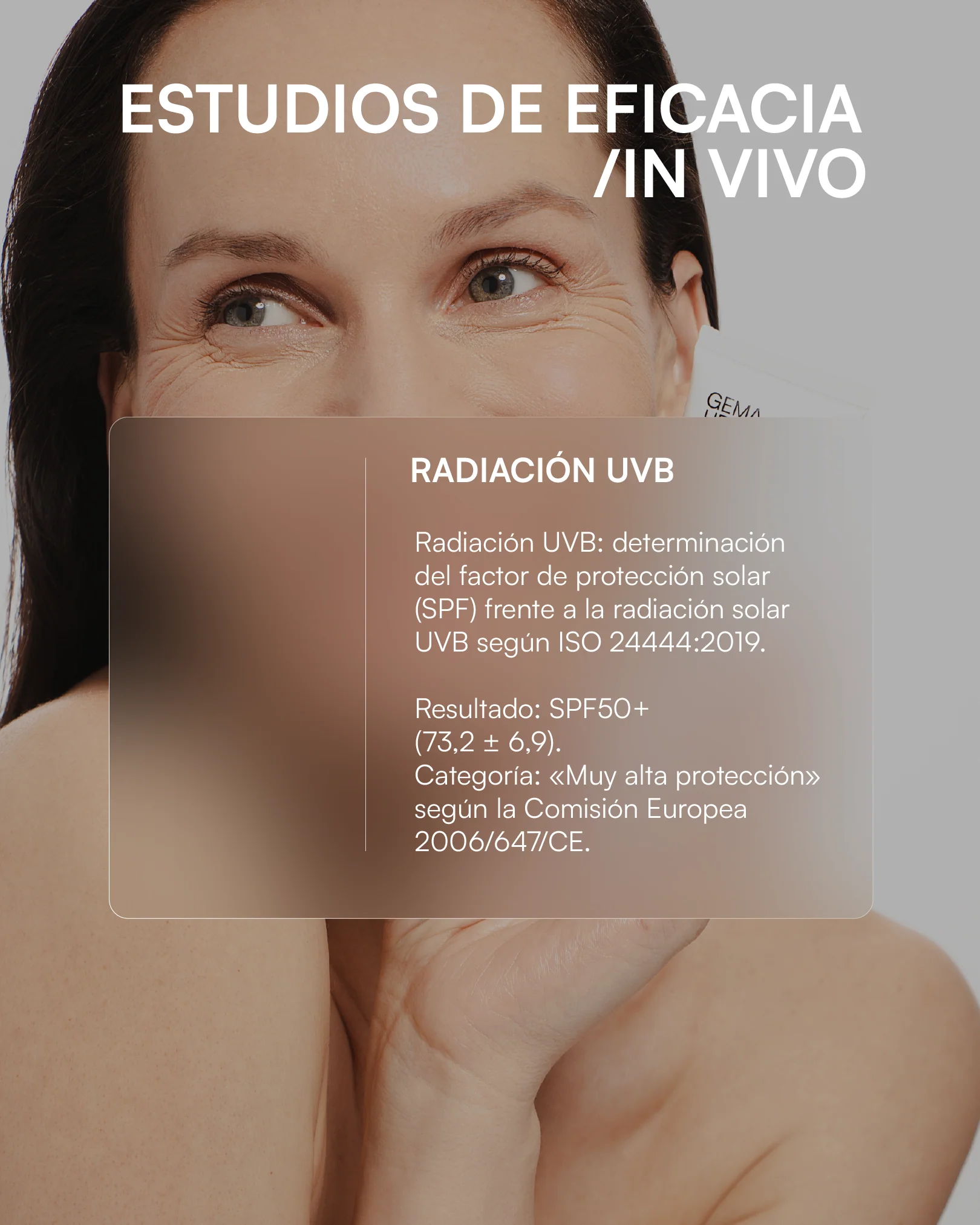 Gema Herrerías Factor Fotobioma FPS50+ protección muy alta 50 ml PACK 1+1 - Imagen 4