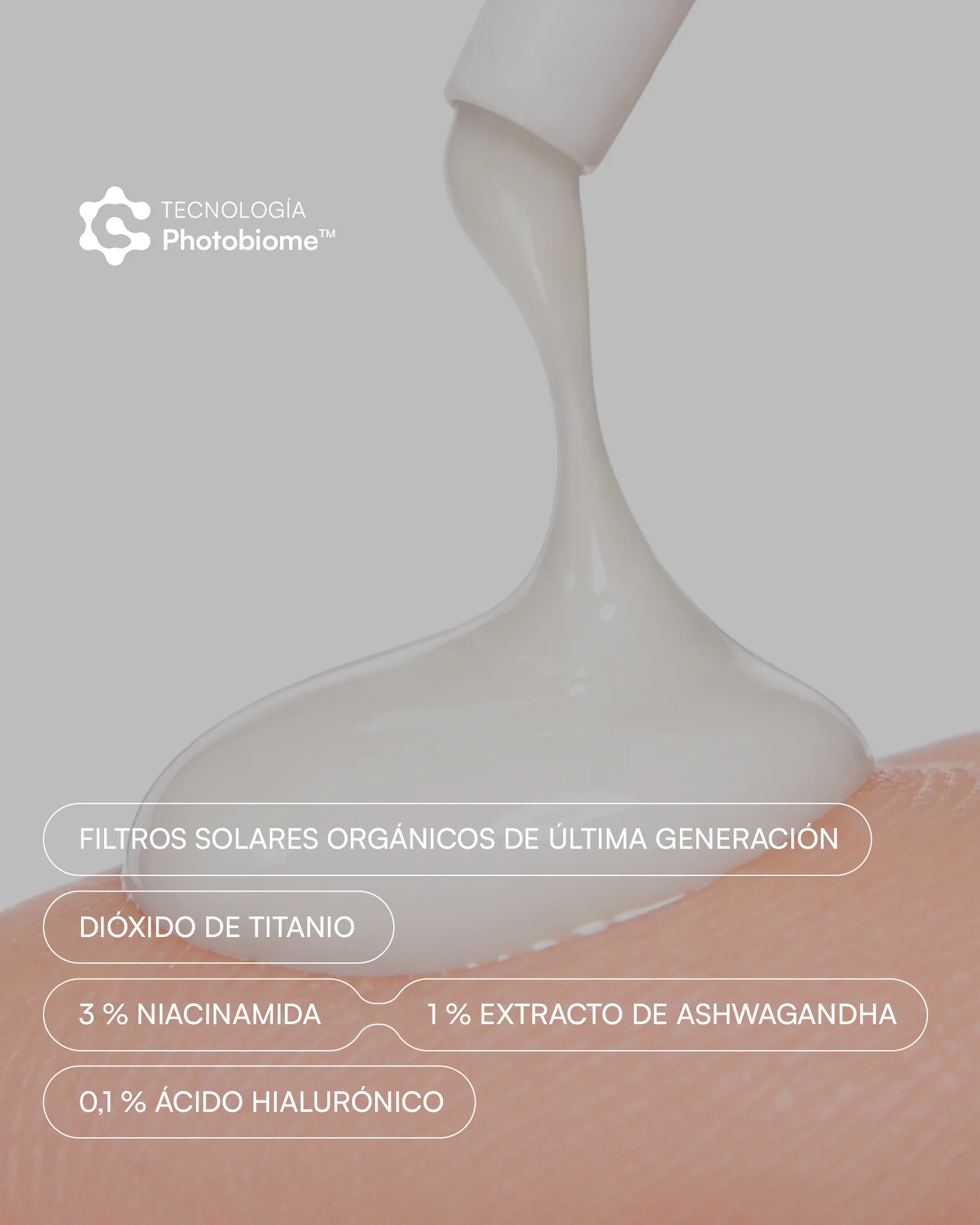 Gema Herrerías Factor Fotobioma FPS50+ protección muy alta 50 ml PACK 1+1 - Imagen 6