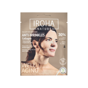 Iroha mascarilla antiarrrugas colágeno